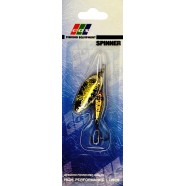 Блешня для риби, обертова, EOS S0029С, вага 7г, колір GS423003